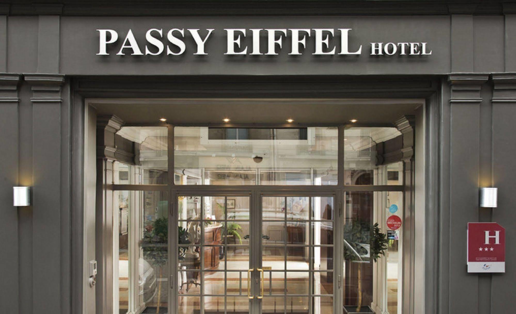Passy Eiffel Otel Paris Dış mekan fotoğraf